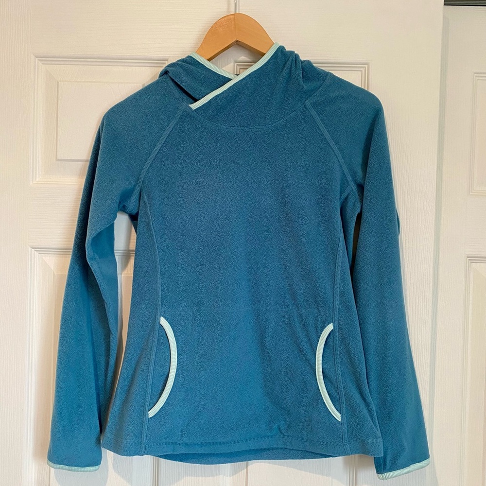 Columbia Blue Women's Fleece Hoodie with Pockets